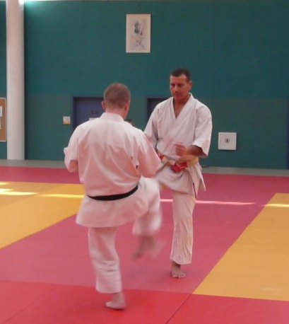 démonstration bunkai kata supérieur 3