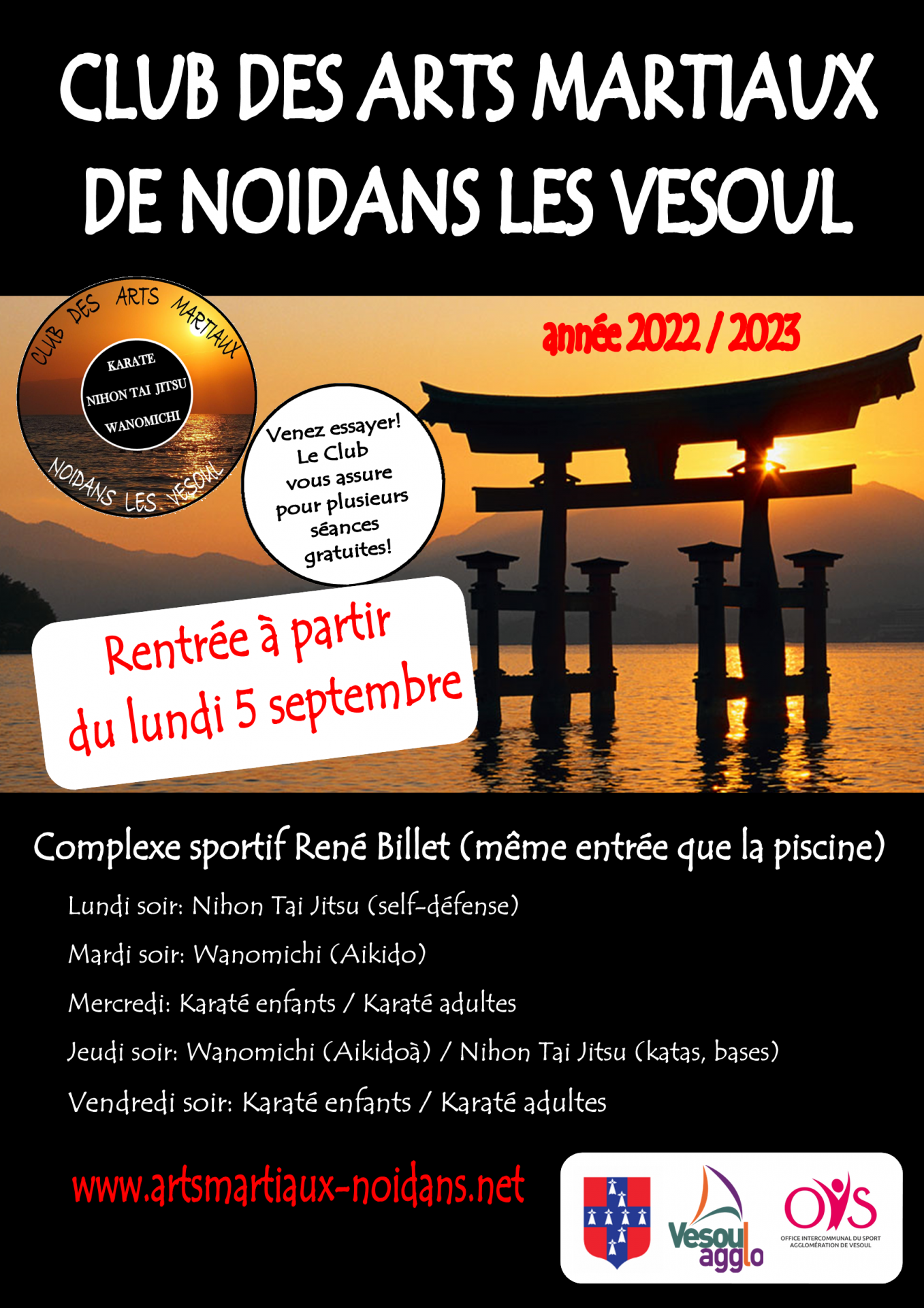 Affiche rentree saison 2022 2023