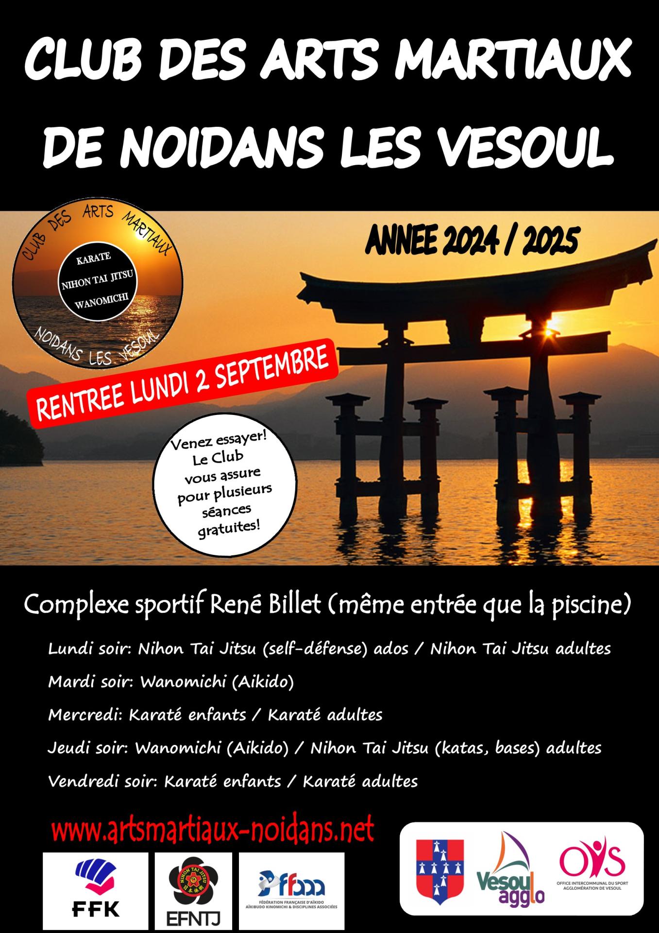 Affiche rentree saison 2024 2025