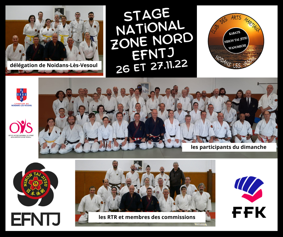 Stage national zone nord efntj