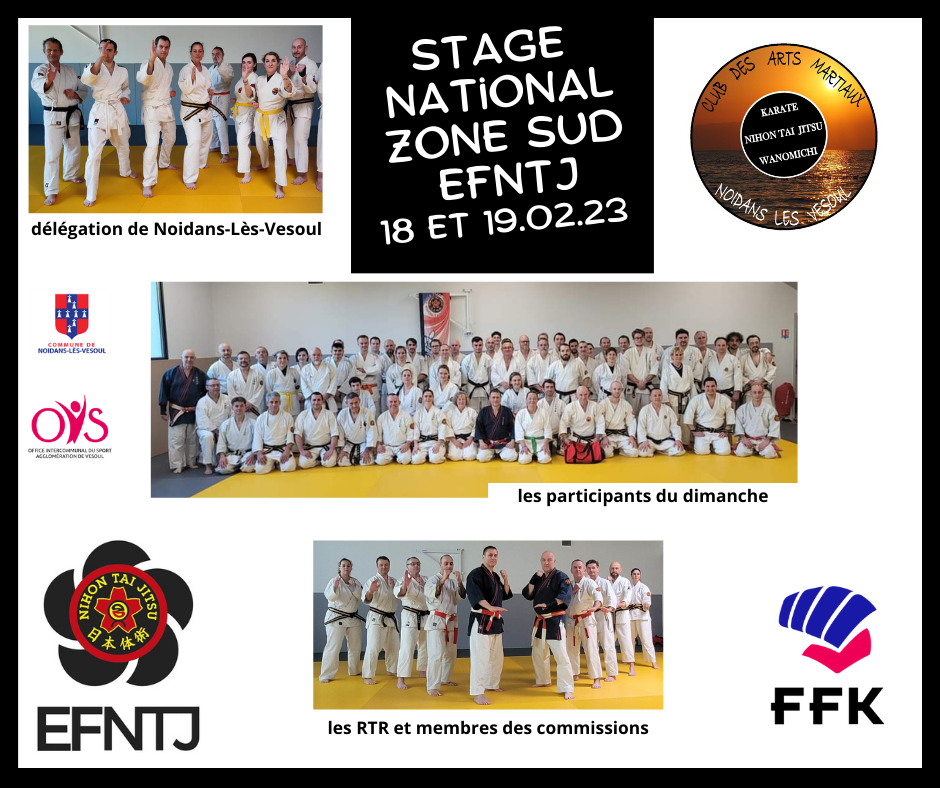 Stage national zone sud efntj